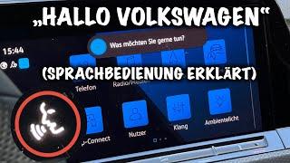 „Hallo Volkswagen“ - VW Sprachbedienung erklärt