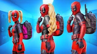 I was Adopted by Deadpool's Family! Extreme Makeover! Deadpool vs Superheroes!