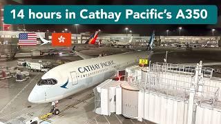 TRIP REPORT | Cathay Pacific (Economy) | San Francisco to Hong Kong | Airbus A350-900