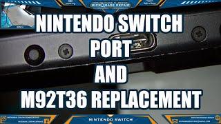 Nintendo Switch port, M92T36 replacement