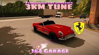 Ferrari 250 GT California 3km tune || Design by RYN 3DU ||  Longgok Spec || Ver 4.8.20.4 || Car Park