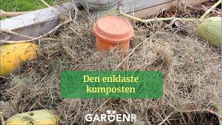 The simplest compost - Gardenhacks by GardenR