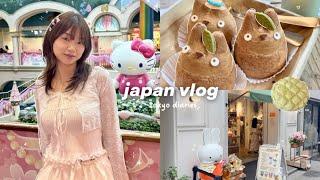 JAPAN VLOG ⊹ ࣪ ˖ tokyo: shibuya & harajuku shopping, hair salon, good food, sanrio puroland etc.