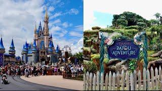 Magic Kingdom 2024 Walkthrough Starting/Ending at Tiana's Bayou Adventure | Walt Disney World 2024