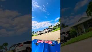 Outcast FPV jumps - family bashing fun #arrmaoutcast #rccrash #rcjump #rcfpv #shorts