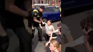 Climate activist Greta Thunberg arrested twice in Netherlands protests