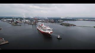 Spirit of Tasmania IV - First sea trial