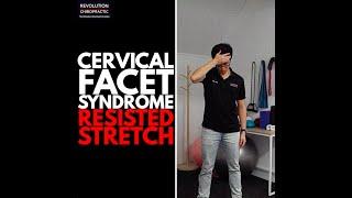 ⁣ Cervical Facet Syndrome: Resisted Flexion⁣