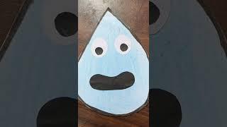 Water Droplets|| Help in Water Cycle || 10 Minutes of Quality Time || Drawing || Craft ||