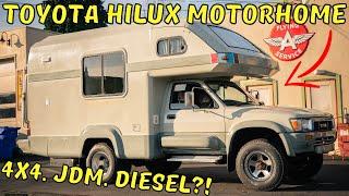 The Ultimate JDM Toyota 4x4 Motorhome:  Toyota Hilux Galaxy Camper