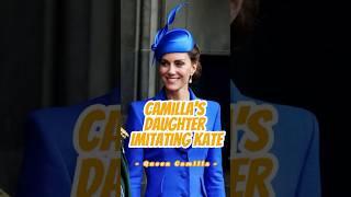 Camilla’s Daughter Keeps Imitating Kate to Attract William’s Attention! #royal #celebrity