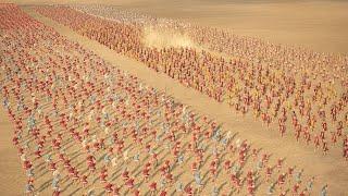 9,600 Libyan Mob Vs 4,800 Archers | Total War Rome 2