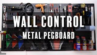 Wall Control Metal Pegboard & Accessories