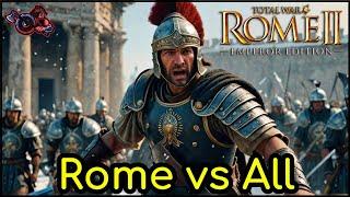 Rome Attacks In The Snow!  2v2-Total War Rome 2 Siege