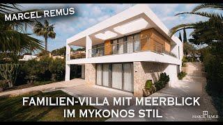 FAMILIEN-VILLA MIT MEERBLICK IM MYKONOS STIL | HAUS TOUR MIT MARCEL REMUS AUF MALLORCA