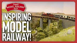 INSPIRATIONAL Narrow Gauge Model Railway! - Clyre Valley Railway 009