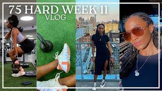 75 HARD WEEK 11: I DID IT!  Gym & Home Workouts, Healthy Routines,  Before/After Results & Tips