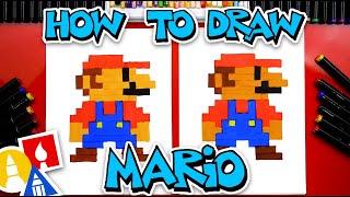 How To Draw Mario Pixel Art