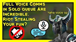 Full Voice Comms in Solo Queue is AMAZING  Riot HATES Your Fun - Mid Tryndamere