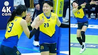 Wipawee Srithong fancam วิภาวี ศรีทอง No.23 Hyundai Volleyball V-leuage