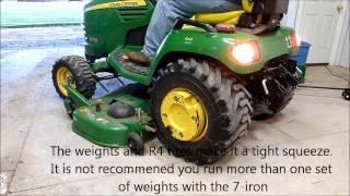 John Deere 7-Iron Deck on an X series