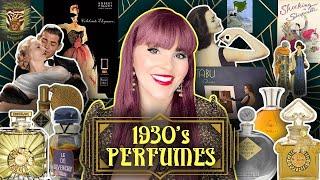 1930s Old Hollywood Stars and their favorite perfumes