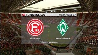 Dusseldorf vs Werder Bremen | Bundesliga - Round 18 | my prediction | Full Match Gameplay |