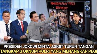 Presiden Jokowi Perintah J.sigit Turun Tangan Langsung Tangkap 3 Polisi Yang Menangkap Pegi Setiawan