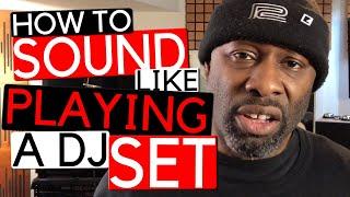 How To Make Your Live Set Sound Like You're Playing A DJ Set