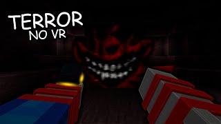 Minecraft de terror MAS... com Realidade Virtual (VR)