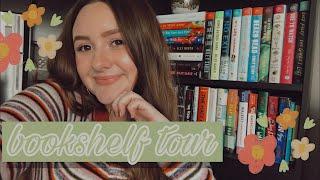 BOOKSHELF TOUR 2021 | how i organize my books in a small apartment