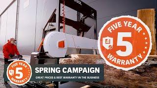 Spring Campaign Anniversary prices 5 Year Warranty | LOGOSOL