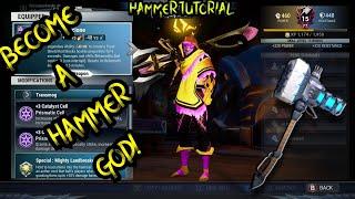 Dauntless | Become A Hammer God (Hammer Tutorial )