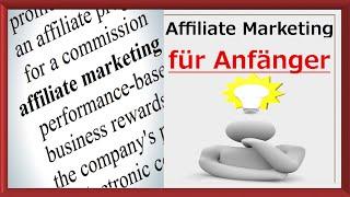 Affiliate Marketing Für Anfänger | Affiliate Marketing Tipps