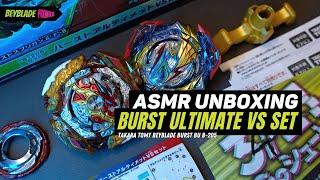 The FINAL Versions! ASMR Unboxing of Burst Ultimate VS Set! Takara Tomy Beyblade B-205! #satisfying