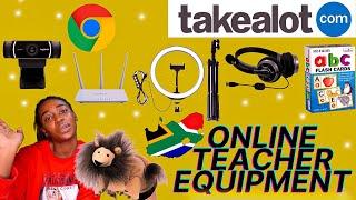 Basic Teaching Online Equipment 2021 Cheap on takealot!