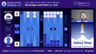 Backgammon Grudge Match: Marc vs Aref