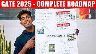 GATE 2025 Ideal Preparation Strategy (To Get AIR Under 100)