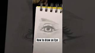 HOW TO DRAW EYES #howtodraweyes #drawingforbeginners #eyedraw #artshorts #drawingturorial