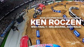 GoPro: Ken Roczen Takes the Win - WSX Final 1 World Supercross Championship Round 2 Melbourne