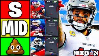 Ranking EVERY FREE AGENCY CARD in Madden 24