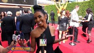 KHANDI ALEXANDER!  her "TRIBE"  at the Emmys  2015