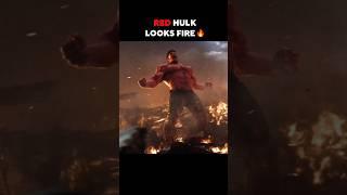 THE RED HULK EDIT | GREEN HULK VS RED HULK | RED HULK NEW LOOK #marvel #redhulk #hulk