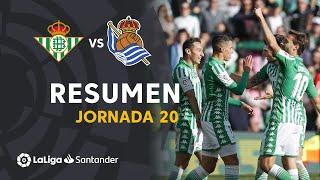 Highlights Real Betis vs Real Sociedad (3-0)