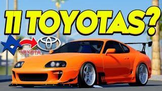 11 TOYOTAS *LICENSED* COMING TO Driving Empire!??