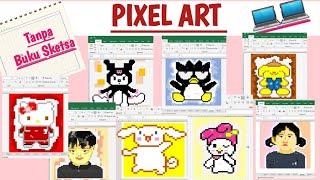 Pixel art ideas #art #pixelart #excel