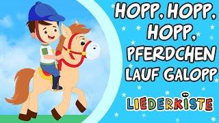 Hopp, hopp, hopp, Pferdchen lauf Galopp - Kinderlieder zum Mitsingen | Liederkiste