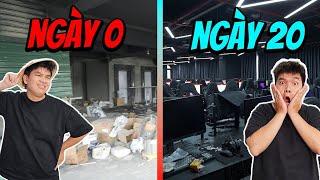 CHÁN BUILD PC, MÌNH BUILD CẢ CÁI CYBERGAME TRONG 20 NGÀY