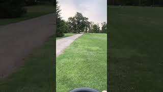 A little storm damage and range mowing! #golfcoursevlog #golfcoursemaintenance