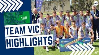 Team Vic Football 12 Years and Under - Highlights